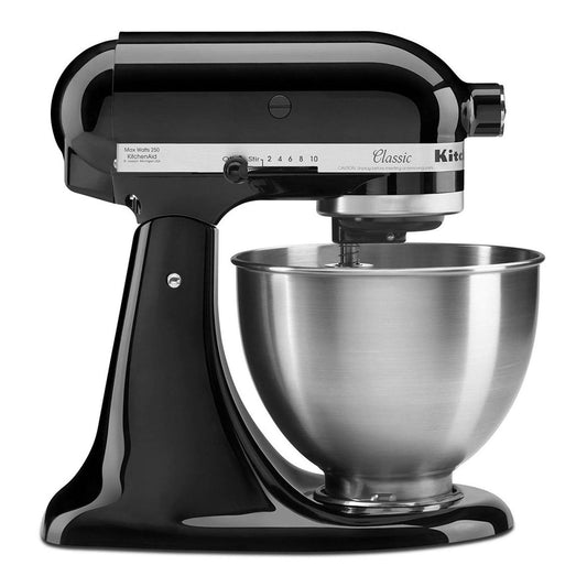 KitchenAid K45SSBOB Classic Stand Mixer - Onyx Black