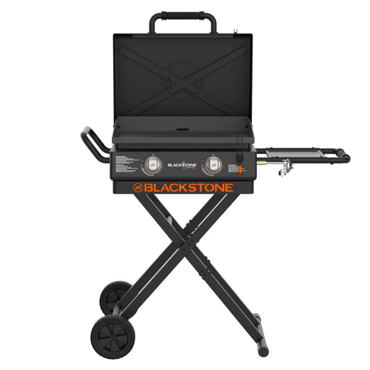 Blackstone 22" Culinary Griddle with X-Frame Legs 2-Burner Liquid Propane Flat Top Grill | 2015