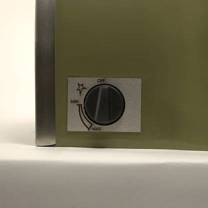 DeliVita Eco Wood & Gas Fired Oven - Olive Green + Regulator & Hose