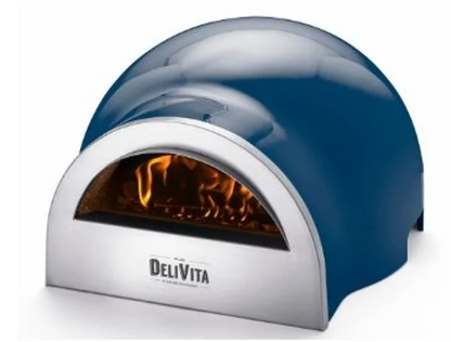 DeliVita Wood-Fired Pizza Oven - Blue Diamond