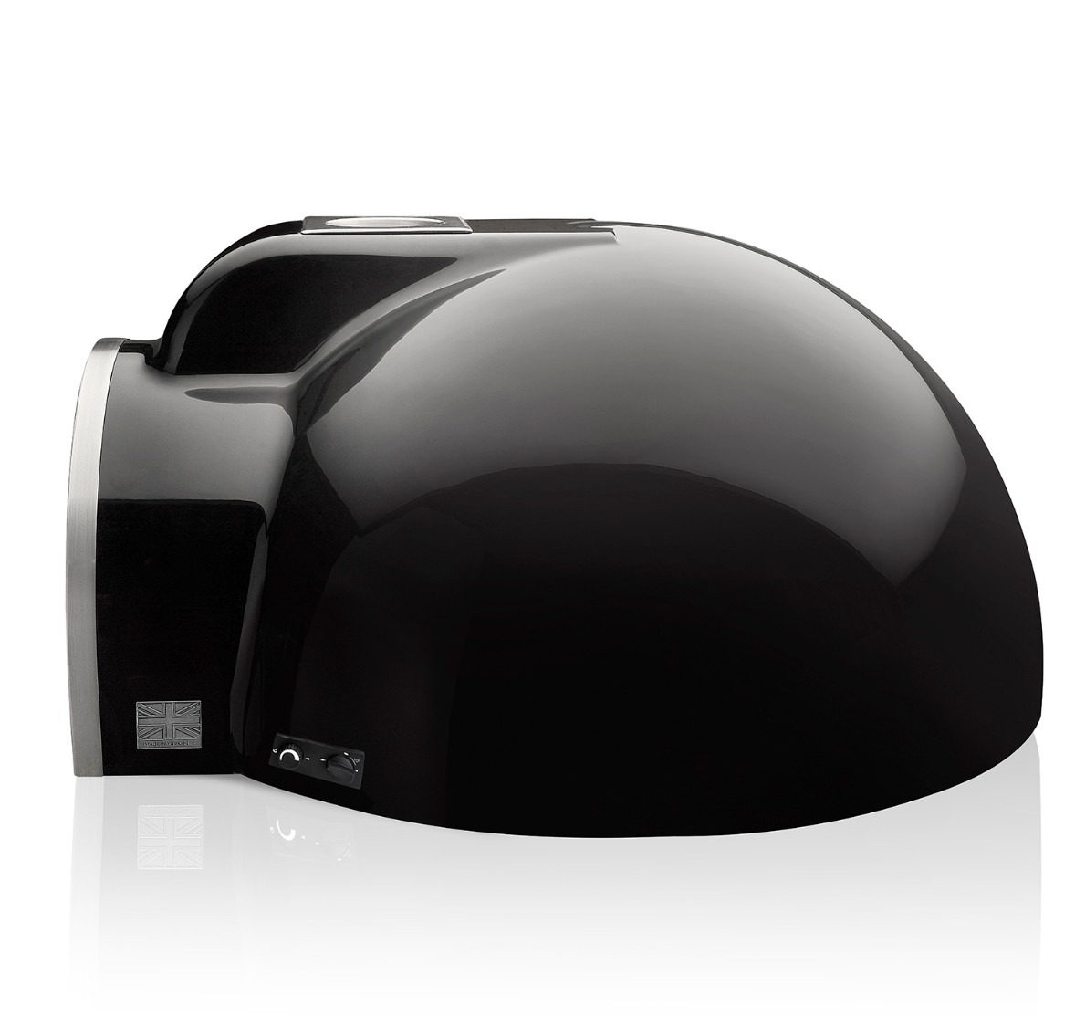 Delivita - Pro Dual Fuel  - Very Black + Flue Pipe & Rain cap