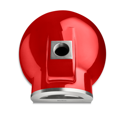 Delivita - Pro Dual Fuel - Chilli Red + Flue Pipe & Rain cap