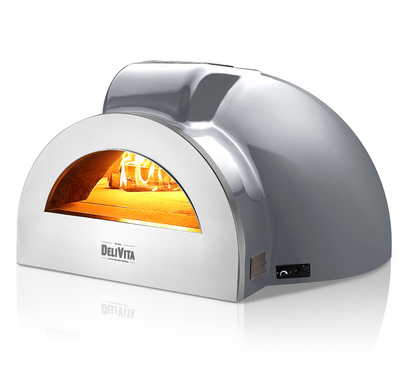 Delivita Pro Deluxe complete Collection - Hale Grey + Flue Pipe & Rain cap