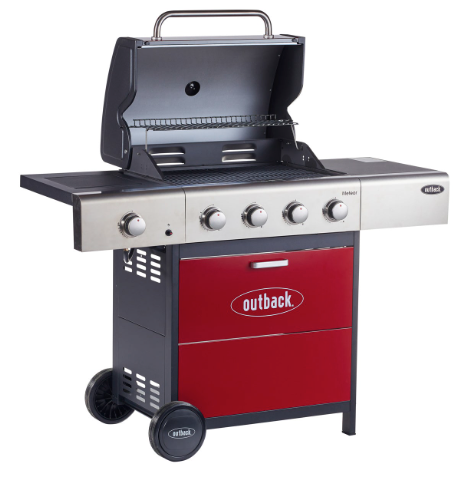 Meteor 4 Burner – Red