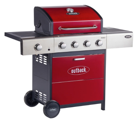Meteor 4 Burner – Red