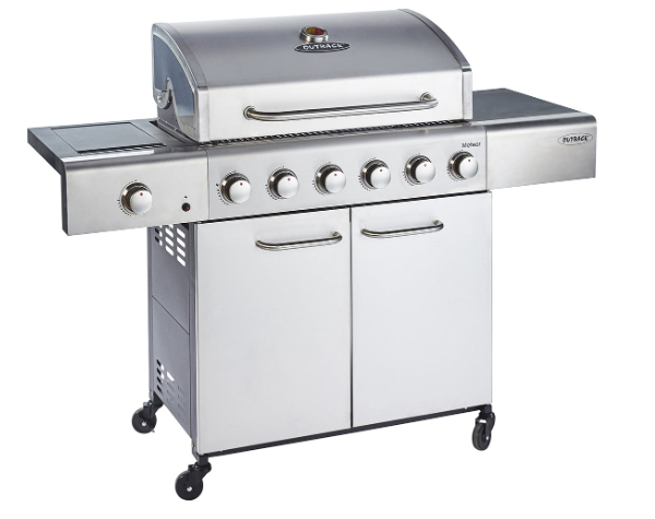 Meteor 6 Burner – Stainless Steel