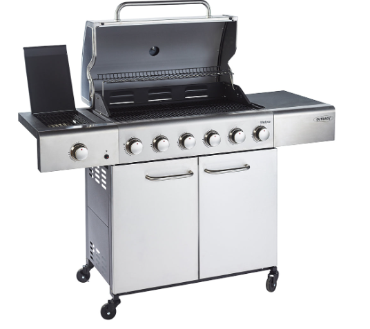 Meteor 6 Burner – Stainless Steel