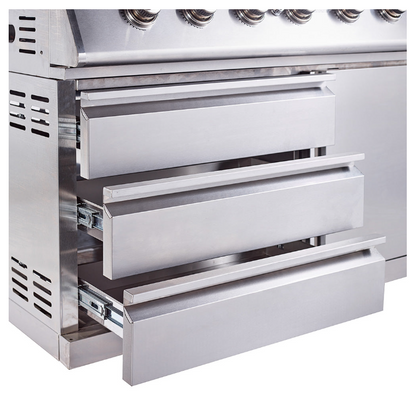 Outback Signature II 4 Burner Hybrid – Stainless Steel
