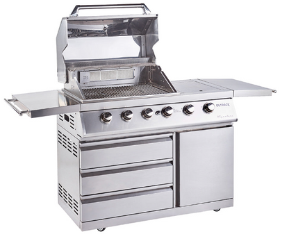 Outback Signature II 4 Burner Hybrid – Stainless Steel