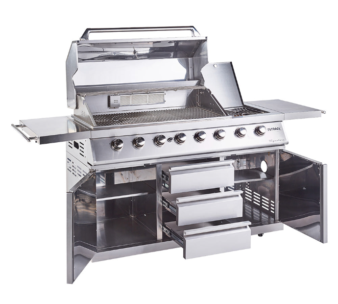 Outback Signature II 6 Burner Hybrid gas barbecue
