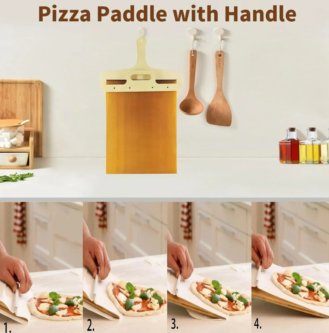 Sliding Pizza Peel Pizza Sliding Spatula  7" x 17"